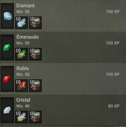 6 diamant rubis